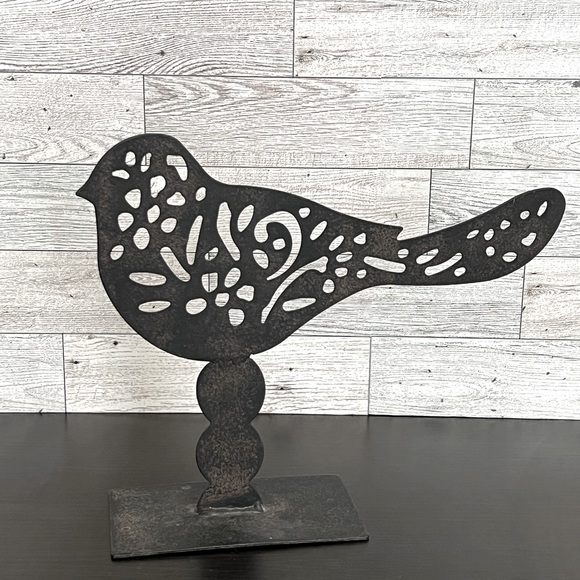 Bronzed Metal Bird - Picture 1 of 1